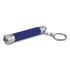 A Titan Torch Key Ring in a blue finish with a silver-colored end, featuring a keychain attachment.