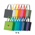 A collection of Sonnet cotton tote bags in various colours, featuring one bag with a logo.