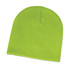 A bright green Commando Beanie.