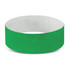 A green Tyvek event wristband designed for exhibitions and events.