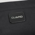 A black sling bag with a rectangular logo featuring the word "GUARD" prominently displayed.