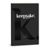 A black promotional box featuring the Keepsake logo and the title "Pizza Set" in a sleek design.