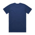 A navy blue Classic Tee t-shirt featuring a plain back design and short sleeves. It includes a logo on the label.