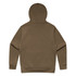 A brown hoodie with a hood, showcasing a simple design and no visible logos or branding.