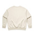 A cream-coloured sweatshirt featuring a relaxed design and a classic crew neckline. The back is plain with no graphics.
