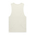 A plain cream tank top with a minimalist design, featuring a back view and no visible logos.