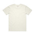 A plain, light-coloured t-shirt with short sleeves, featuring a back view and no visible logos or designs.