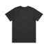 A black t-shirt with a classic crew neck and short sleeves, featuring a plain back and no visible branding.