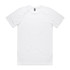 A white Staple Raglan Tee featuring a classic T-shirt design with raglan sleeves and a logo on the label.