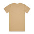 A beige Tall Tee shirt with a simple design, featuring short sleeves and a crew neck. It has a branding logo.