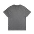 A grey Stone Wash Heavy Tee, featuring a relaxed fit and a subtle texture, with a branding label in the neckline.