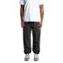 Relax Faded Track Pants in dark grey, featuring an elastic waistband and cuffs, paired with a plain white T-shirt.