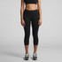 Active mid leggings in black, featuring a high waistband and cropped length, paired with athletic shoes.