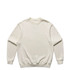 A cream-coloured jumper with long sleeves and a round neckline. The product features a logo on the front.