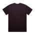 A black Heavy Tee t-shirt with a plain back, featuring a logo on the neck area.
