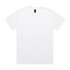 A plain white Heavy Tee t-shirt featuring a simple design and a logo on the label.