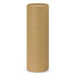 A drink bottle in a stylish cylindrical packaging, featuring a natural kraft paper design.