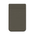 A Lycra Phone Wallet in a muted olive green color, featuring a single pocket for easy storage.