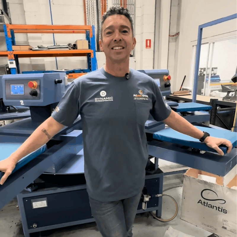 Brad Steyn, Dynamic Screen Printing