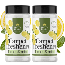 Natural Carpet Freshener Shaker - Lemon & Mint