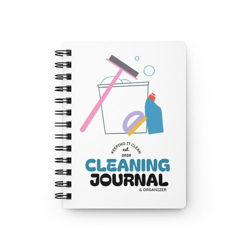 Merry & Gold Cleaning Journal & Organizer