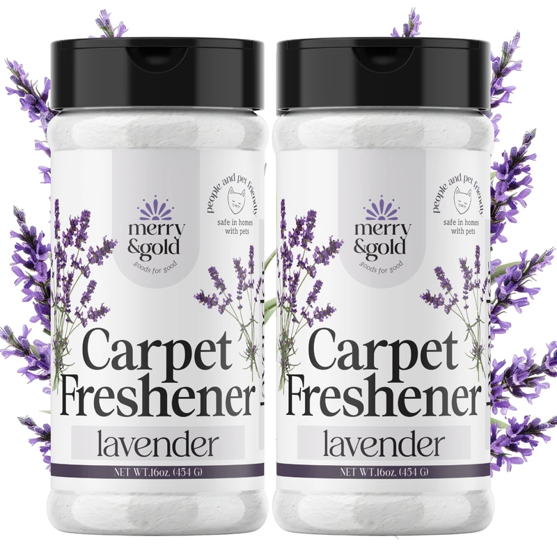 Carpet Deodorizer & Freshener Powder Shaker - Lavender