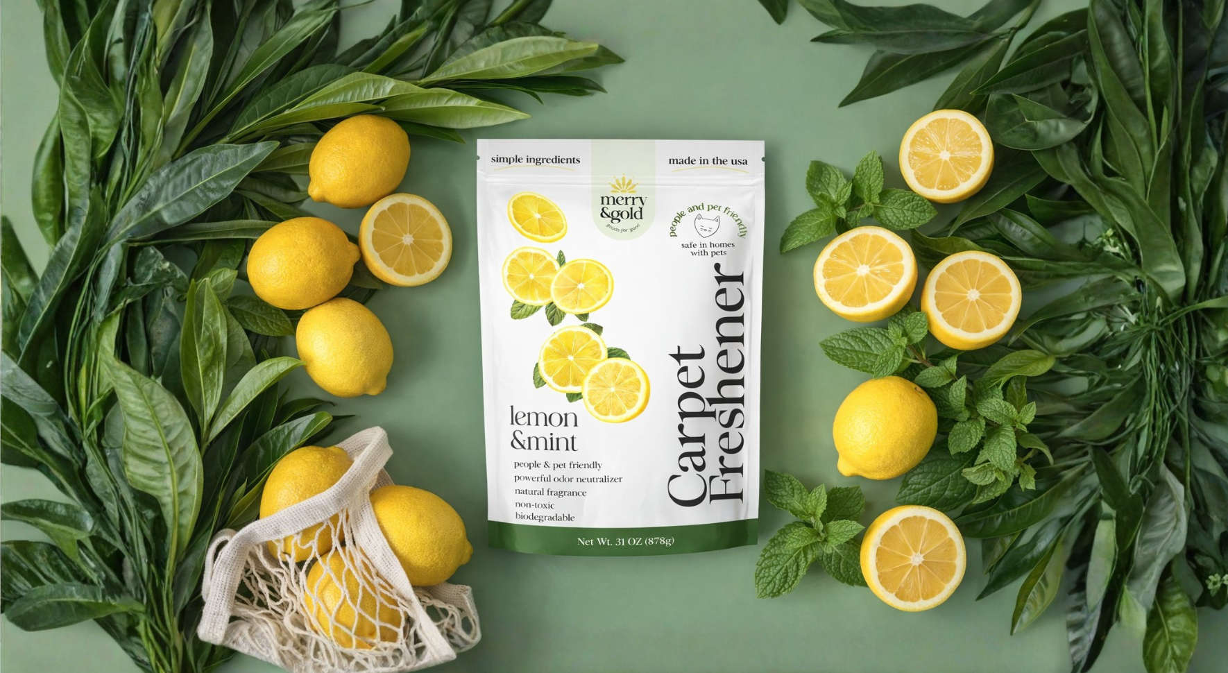 Fresh Lemon & Mint Scent