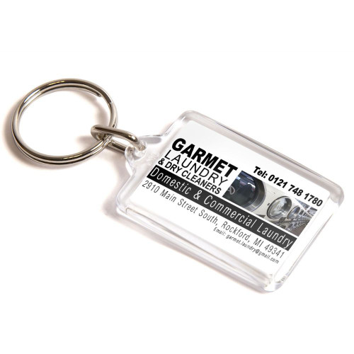 Y1-KEYRING-50 - 35 x 24mm Y1 Insert Keyring - Pack of 50