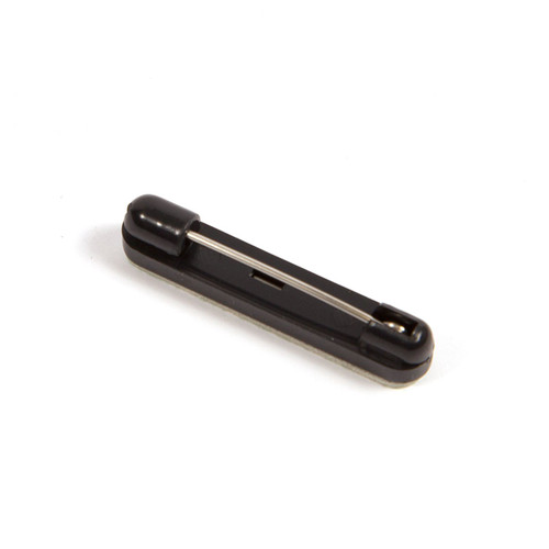 PB4B-50 - 38mm Black Self Adhesive Brooch Pin - Pack of 50