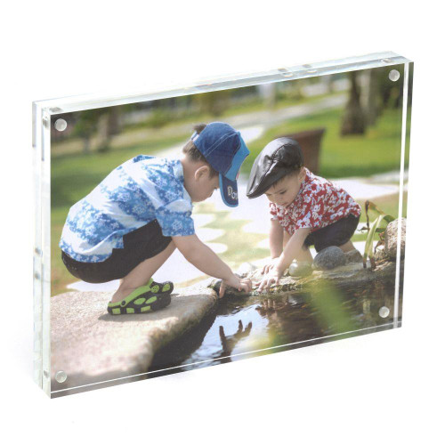 APB-75-26 - Acrylic Photo Frame 18 x 13cm (7 x 5 inch) Magnetic - Pack of 26