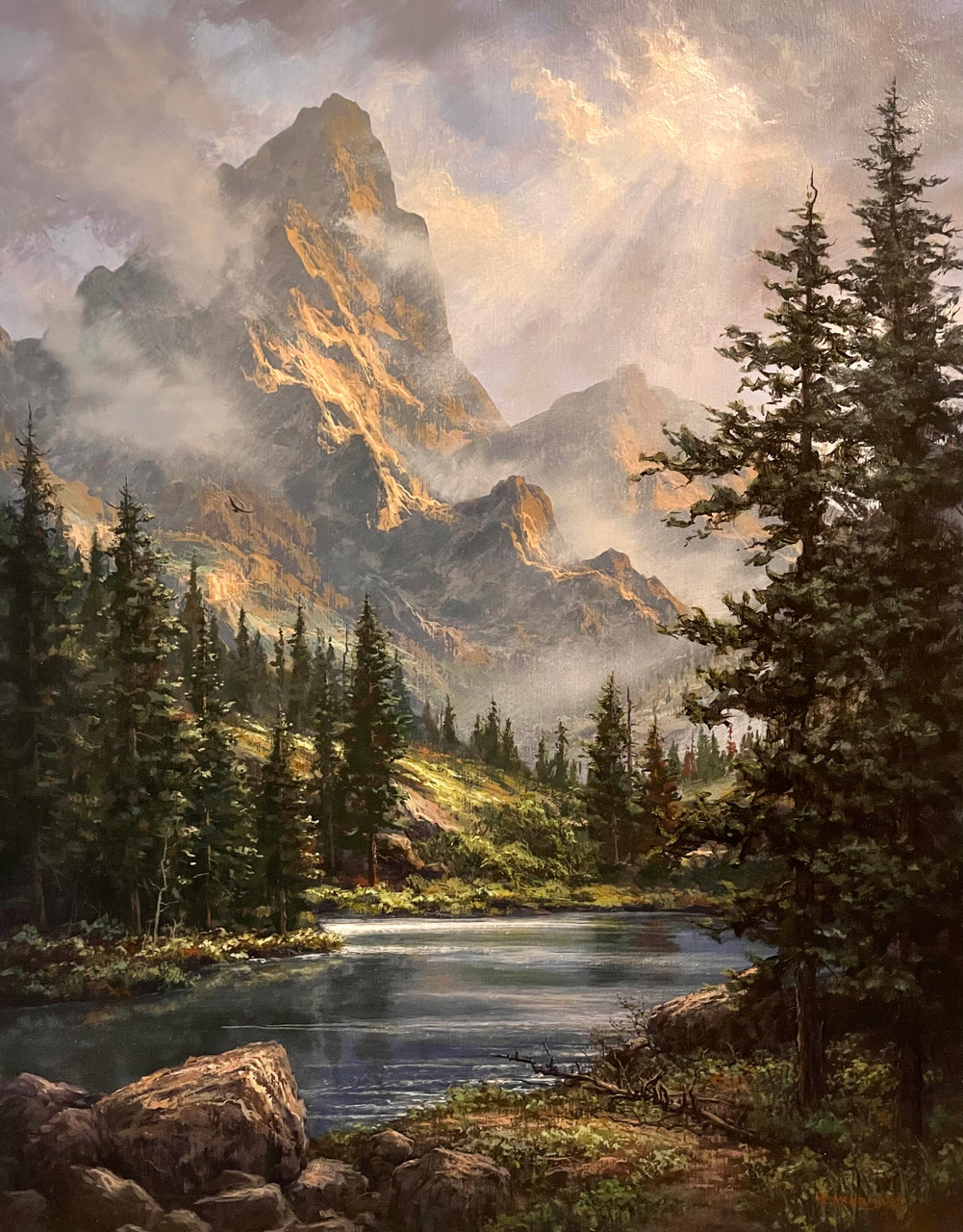 Great BIG Canvas  The Mountain Art Print - 16x20 