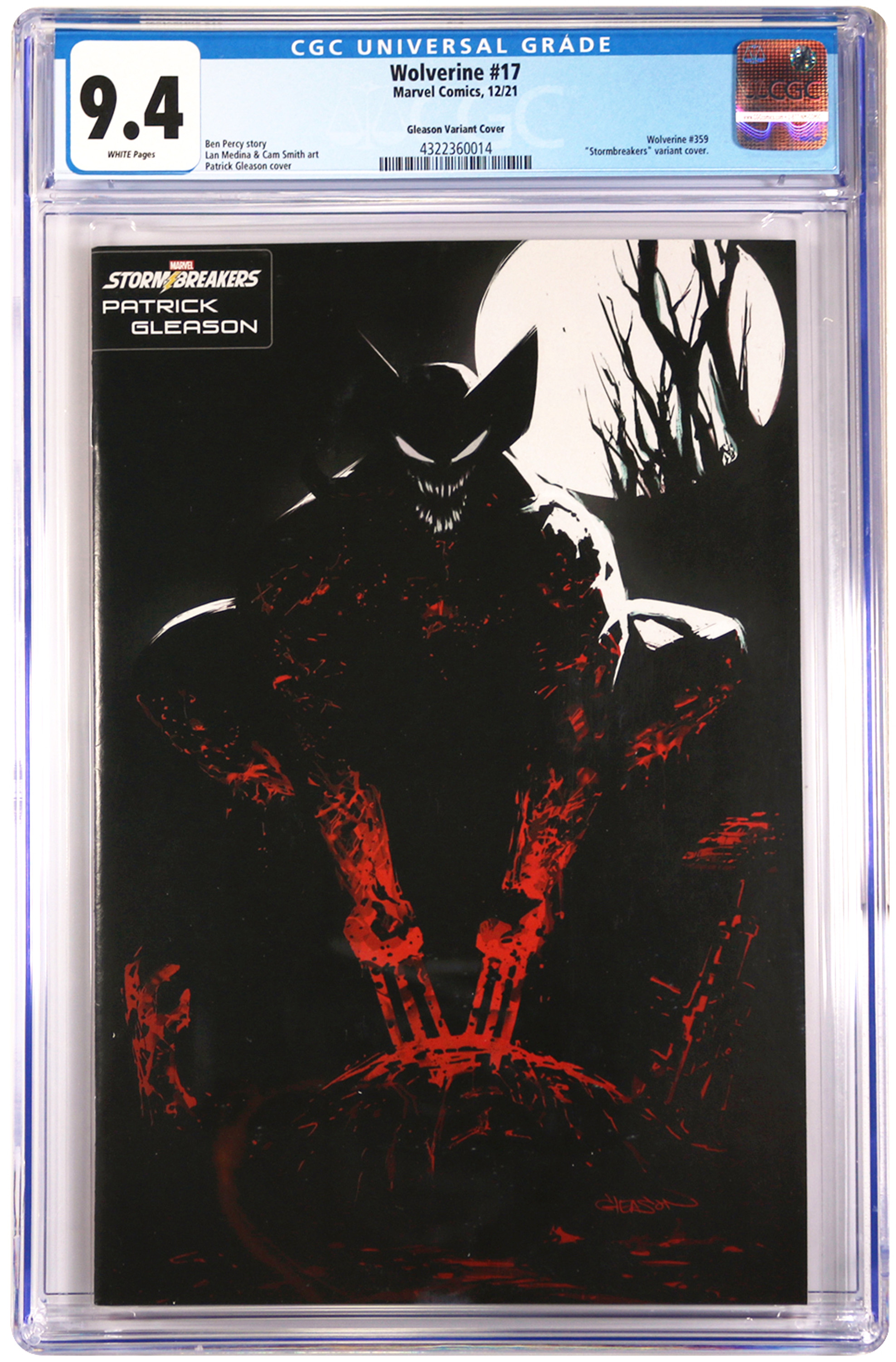 Wolverine #17 Gleason Stormbreakers Variant