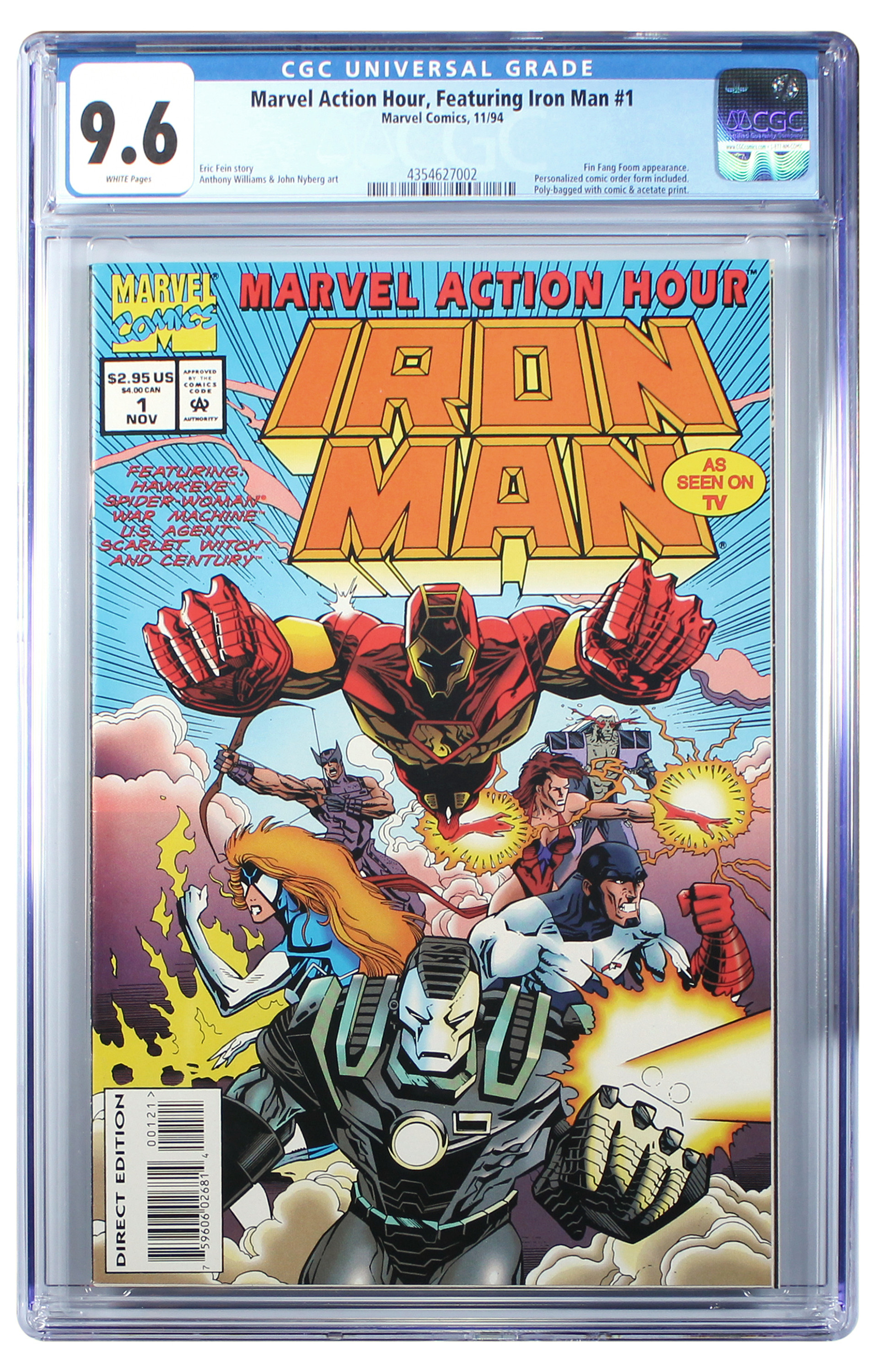 Marvel Action Hour, Featuring Iron Man #1