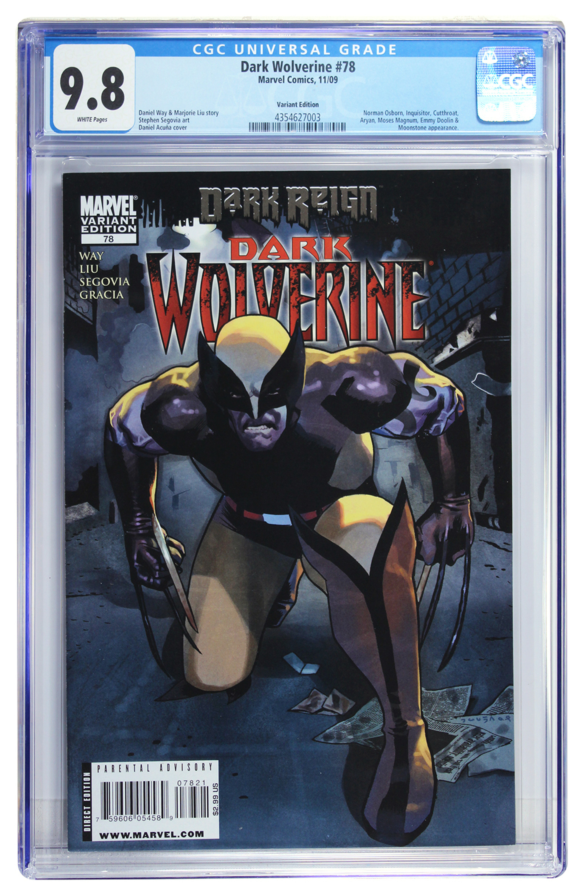 Dark Wolverine #78 Variant Edition