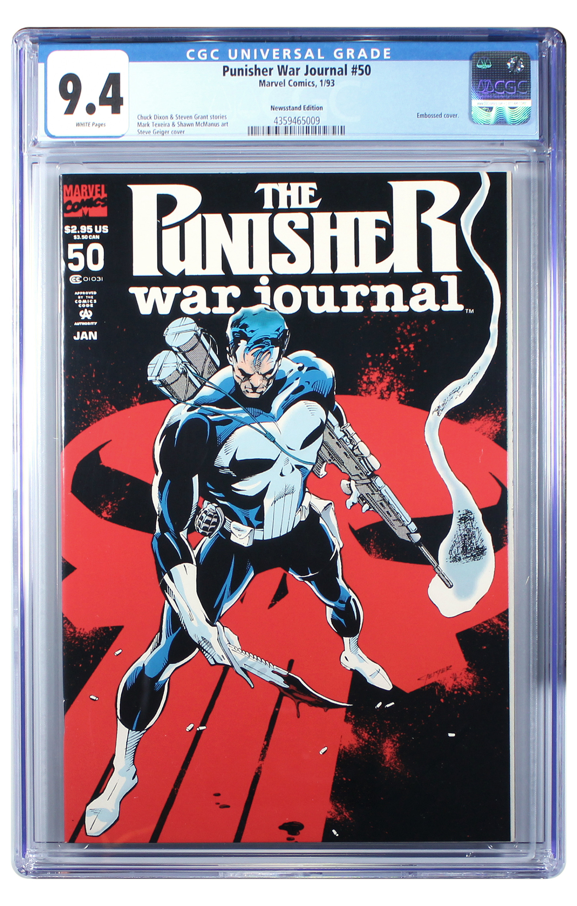 Punisher War Journal #50 Newsstand Edition