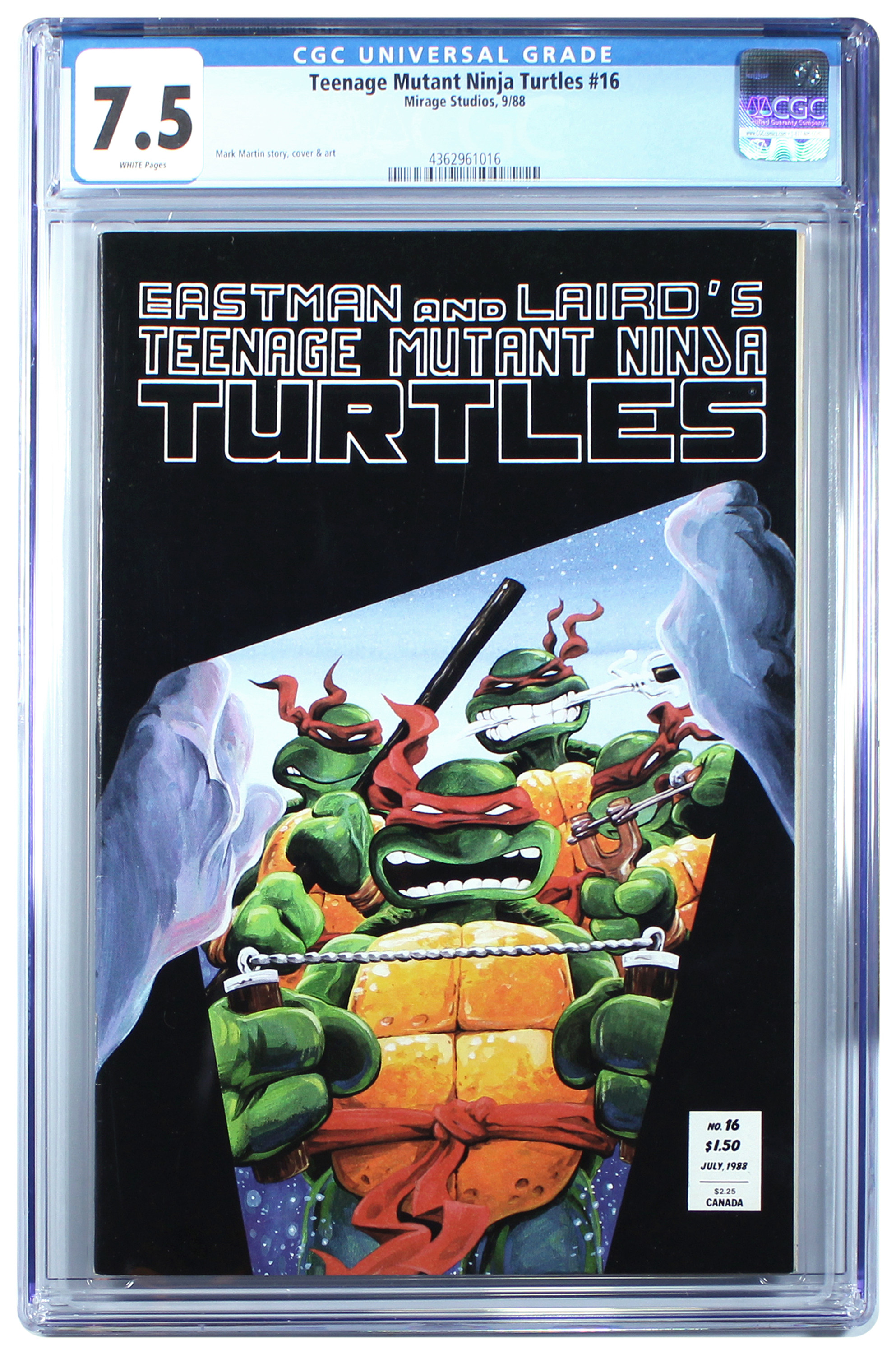 Teenage Mutant Ninja Turtles #16