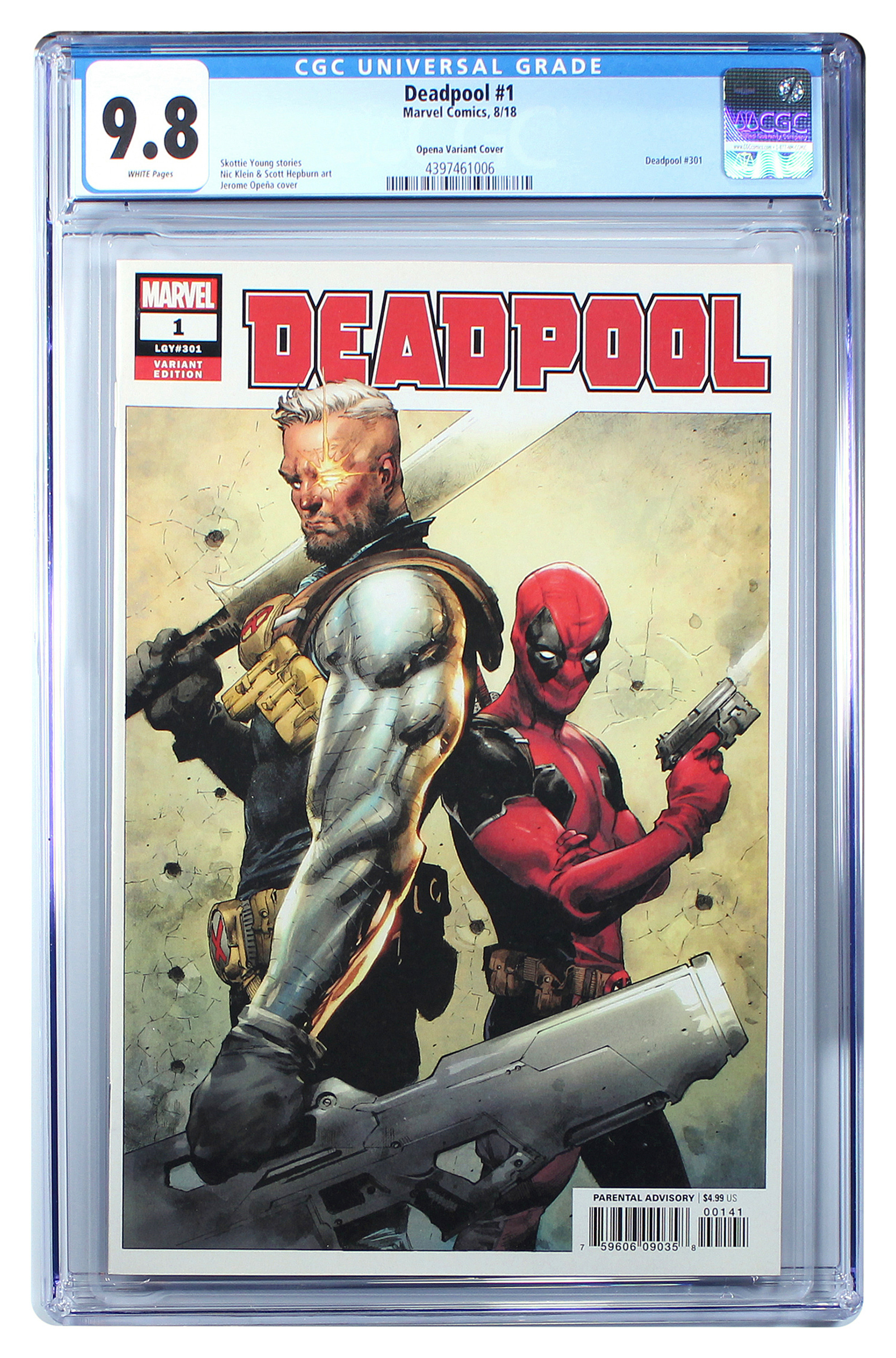 Deadpool #1 Opena Variant