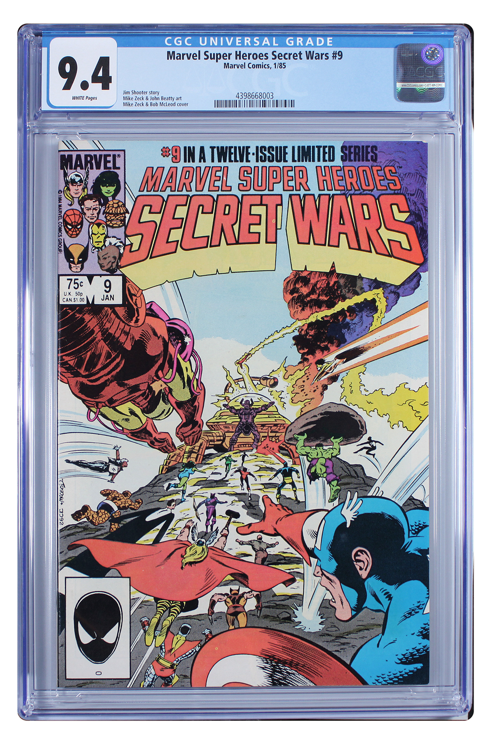 Marvel Super Heroes Secret Wars #9