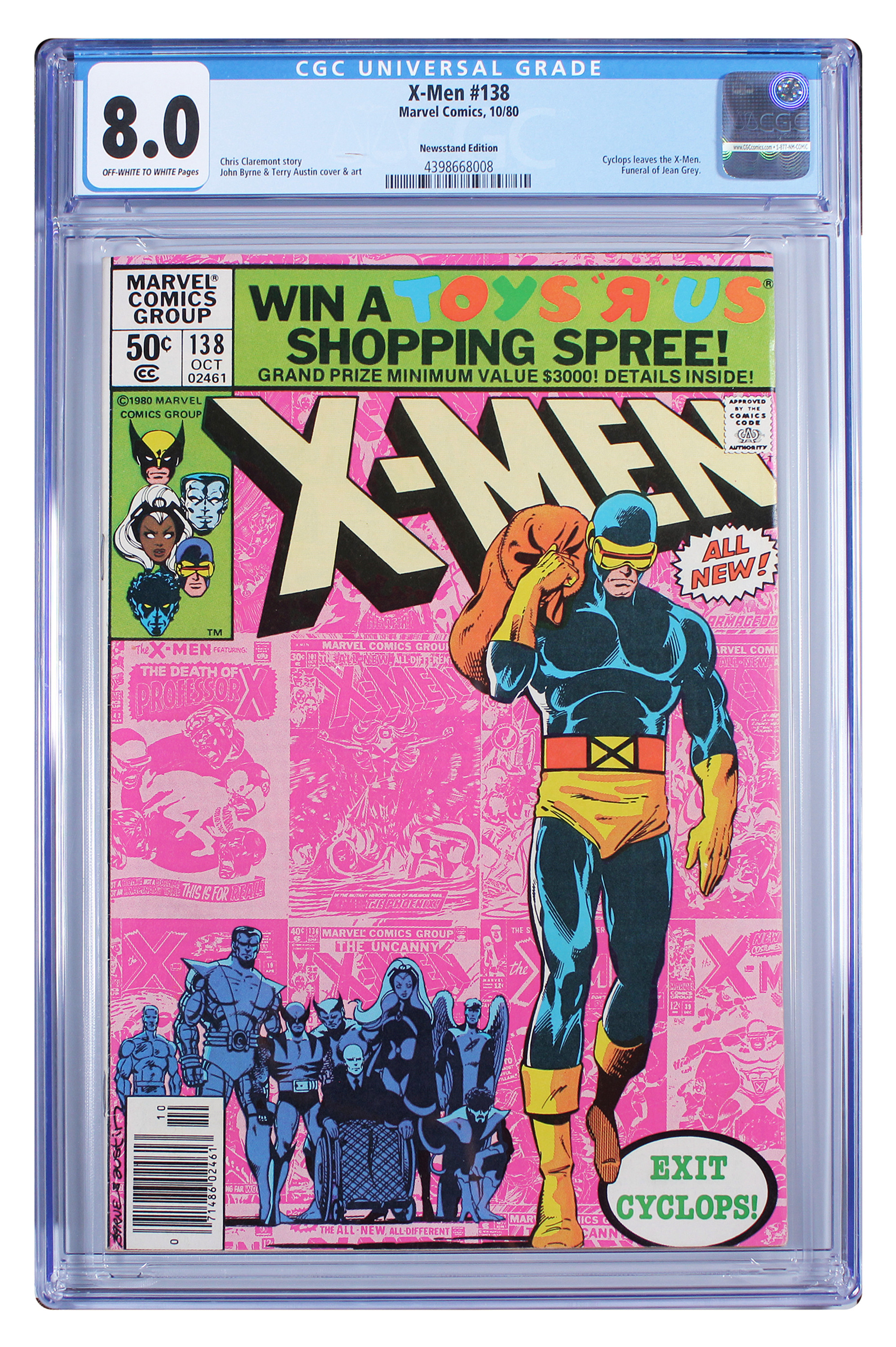 X-Men #138 Newsstand Edition