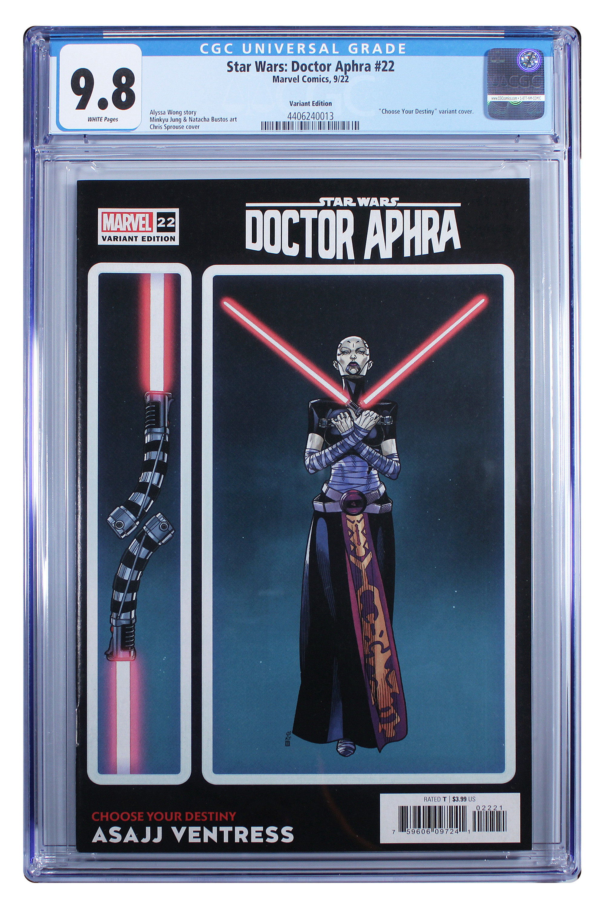 Star Wars: Doctor Aphra #22 Choose Your Destiny Variant