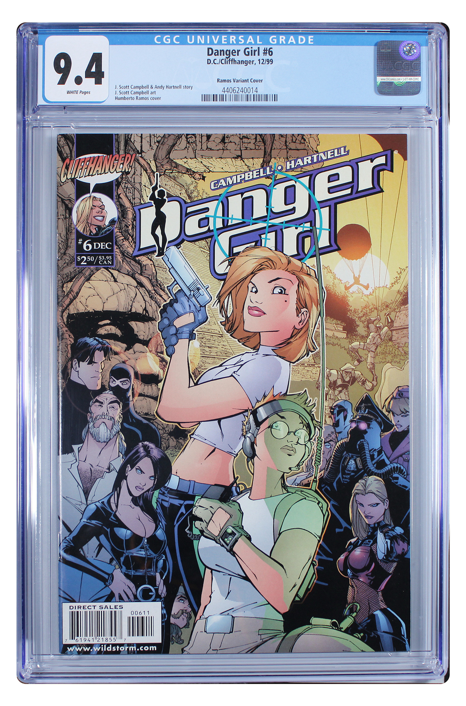 Danger Girl #6 Ramos Variant Cover