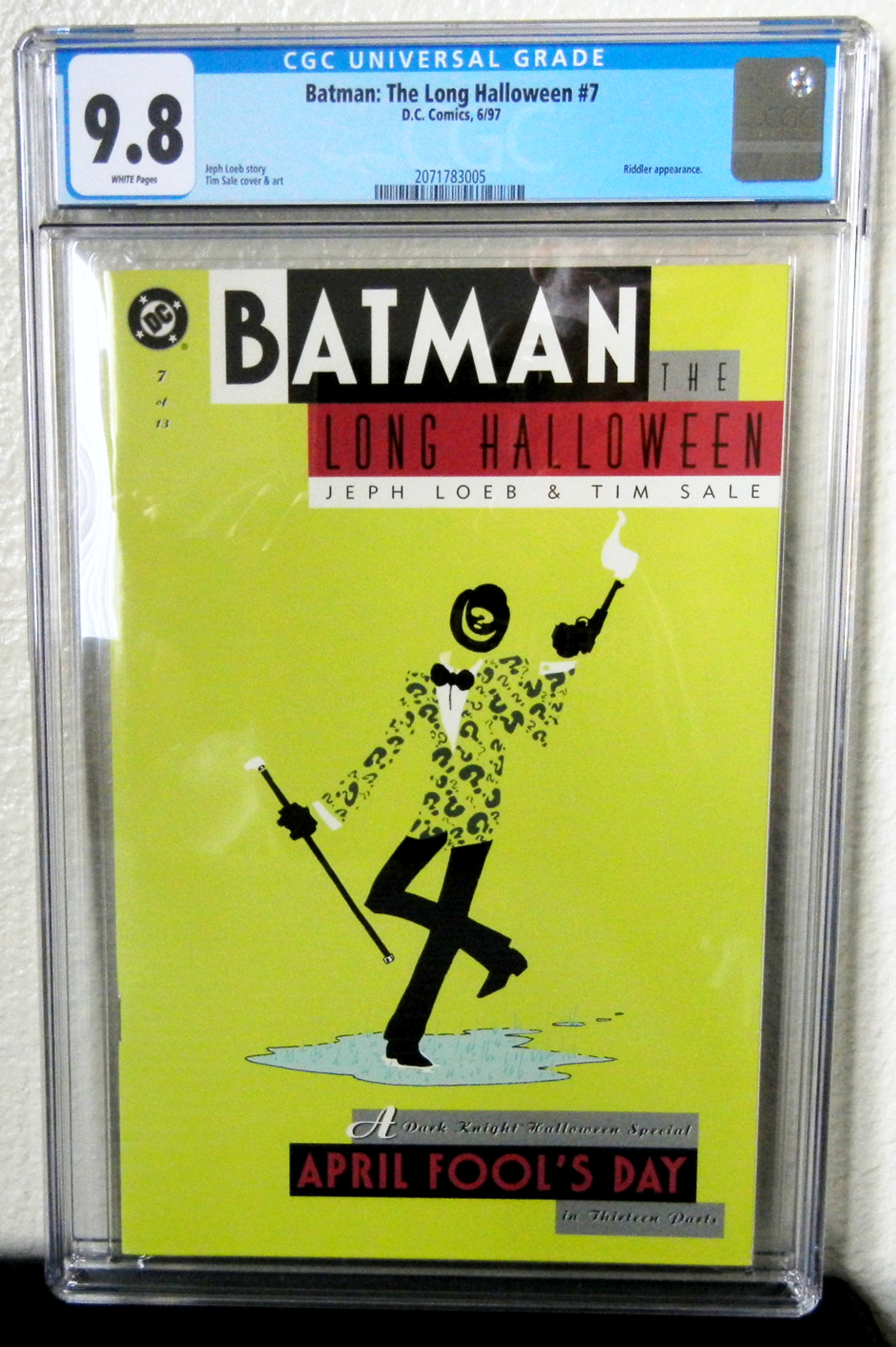 Batman: The Long Halloween #7 Front