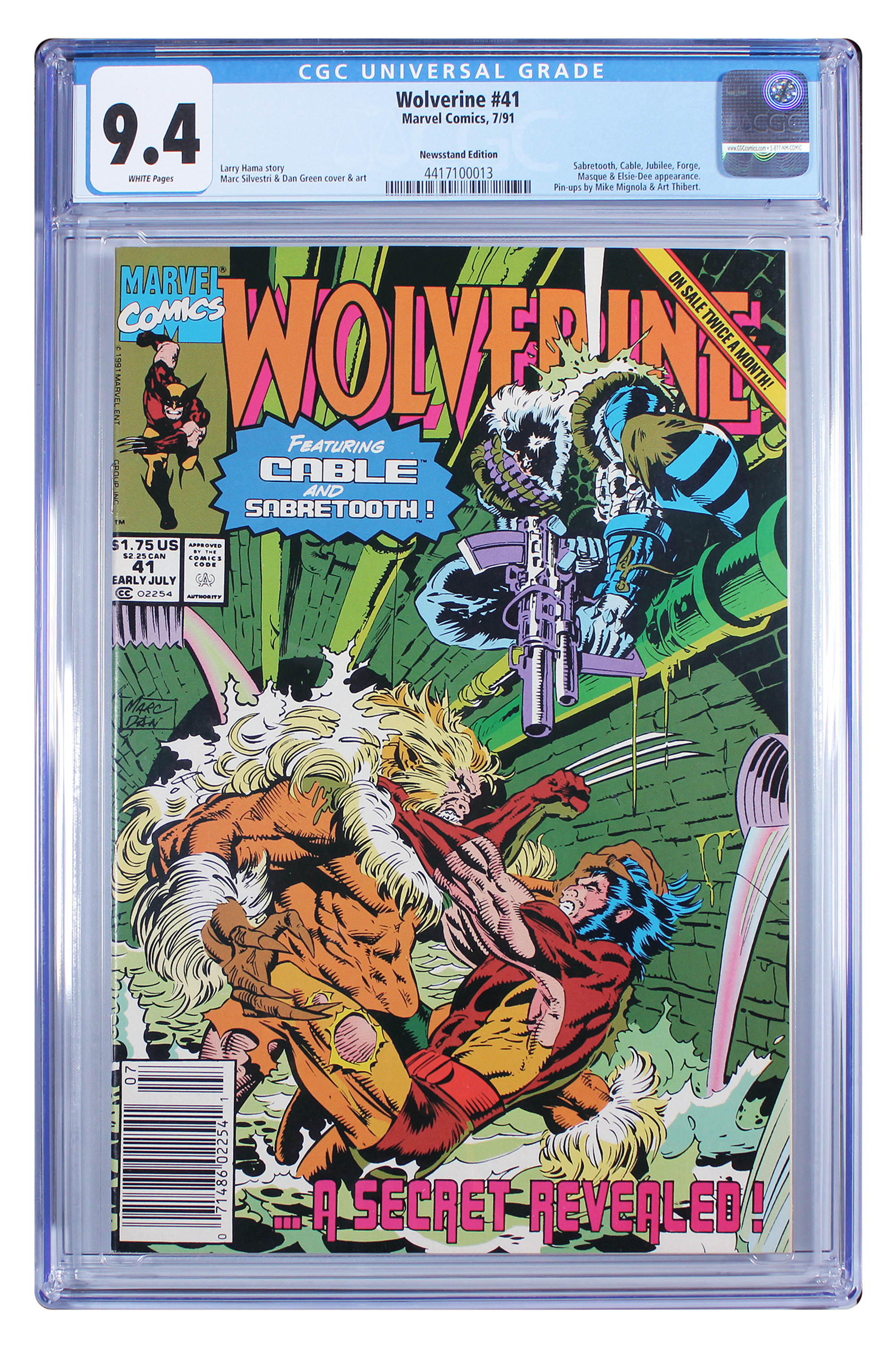 Wolverine #41 Newsstand Edition