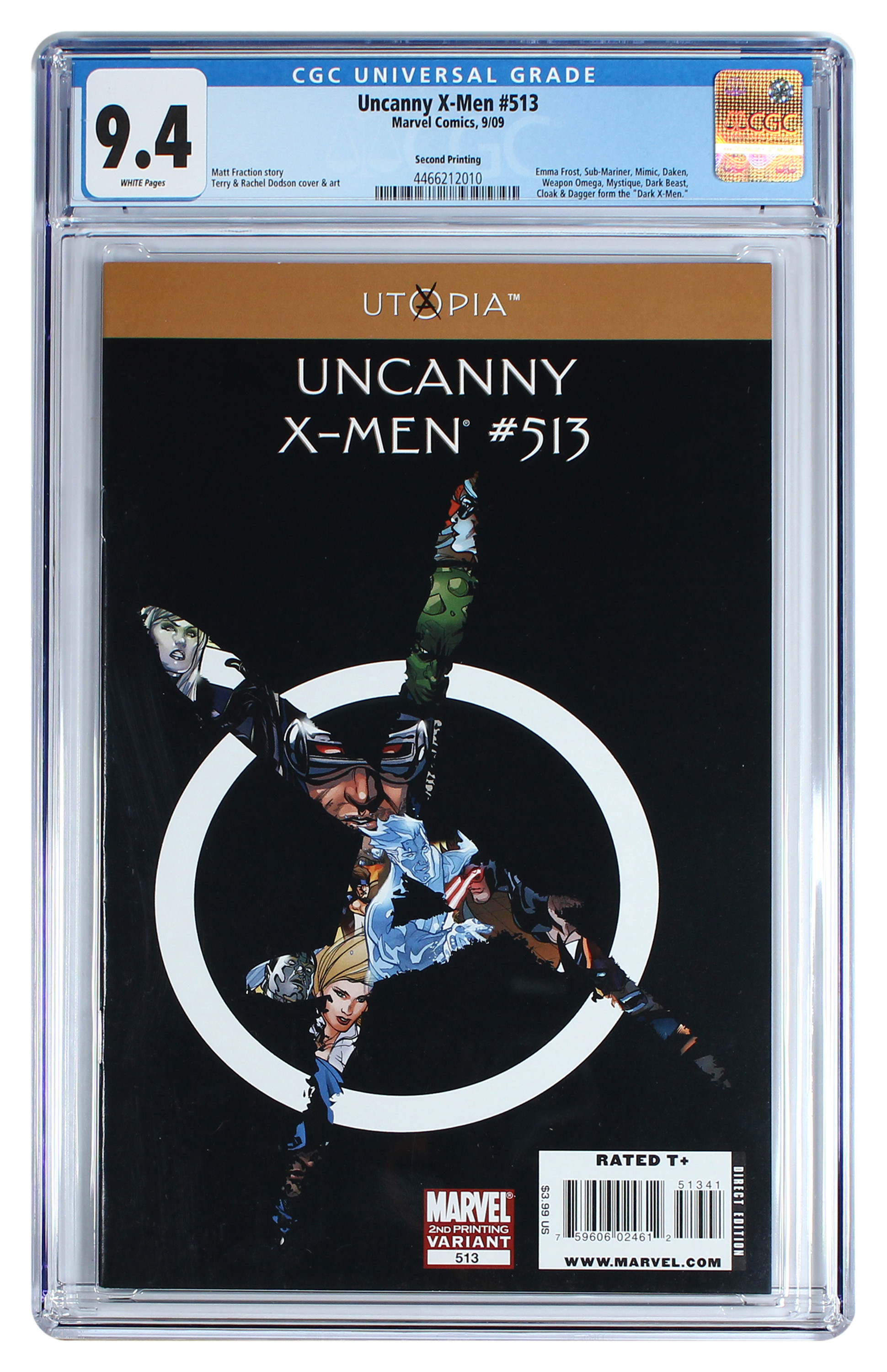 Uncanny X-Men #513 2nd Printing Variant