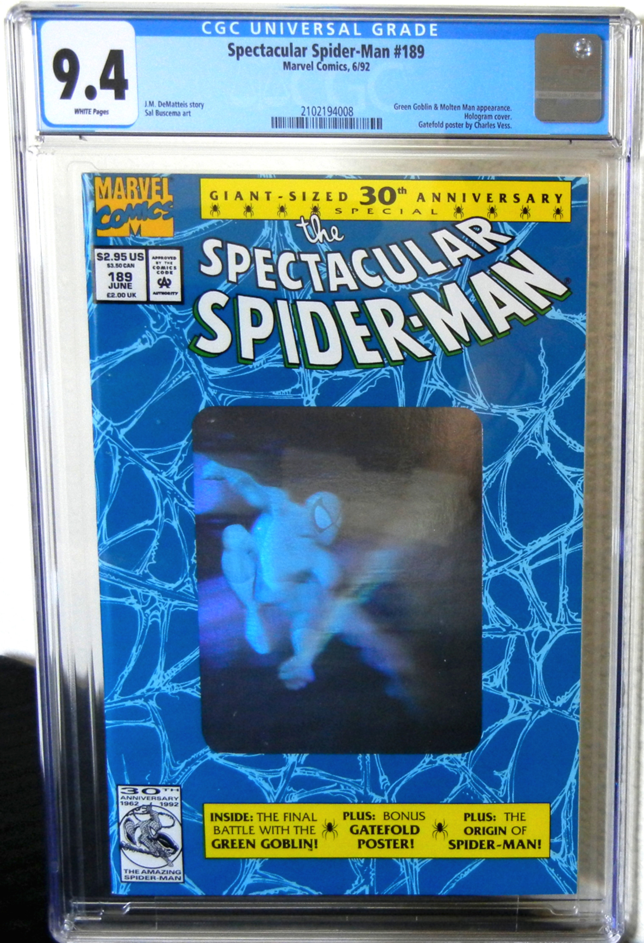 Spectacular Spider-Man #189