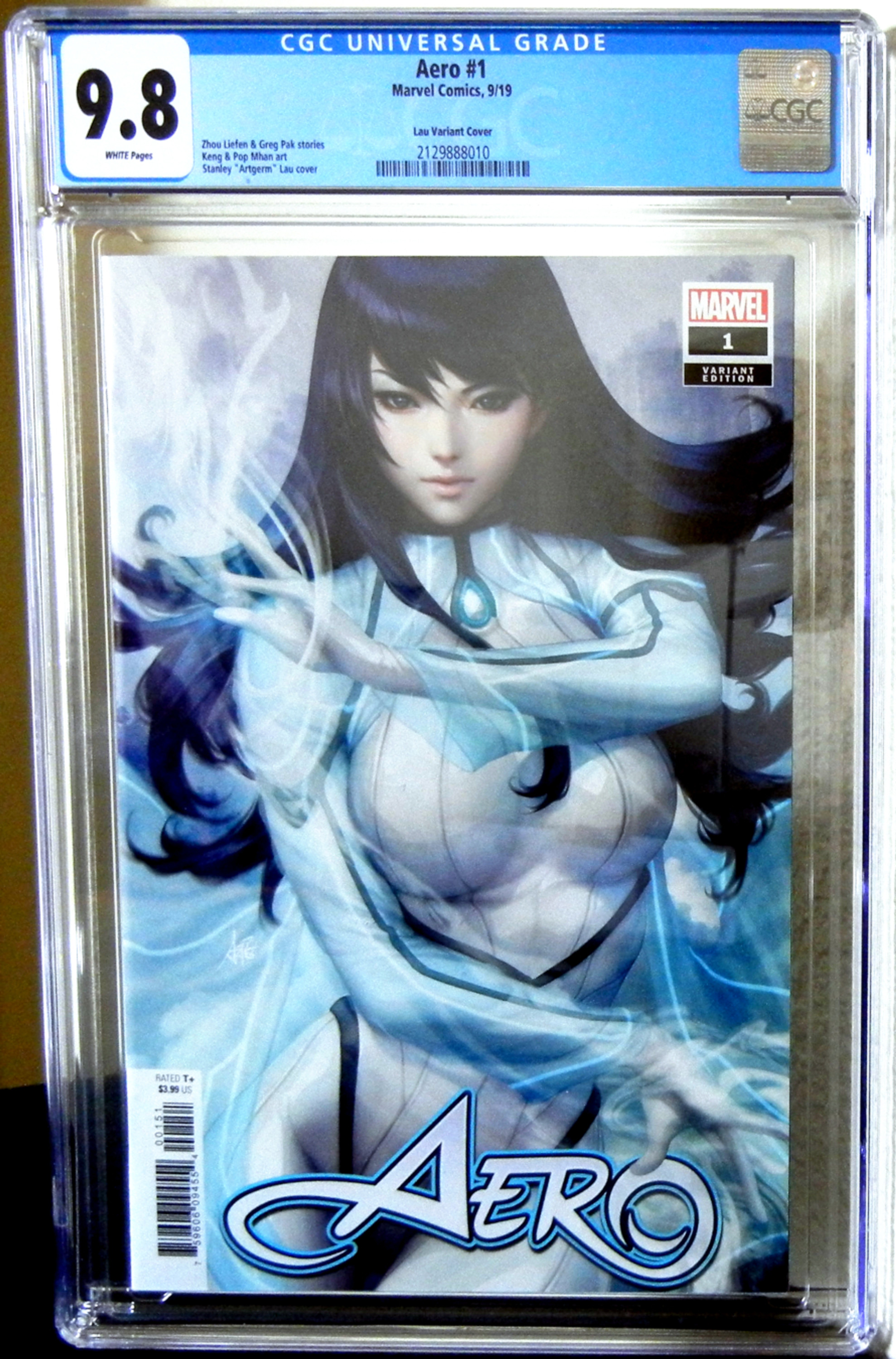 Aero #1 "Artgerm" Lau Variant Cover