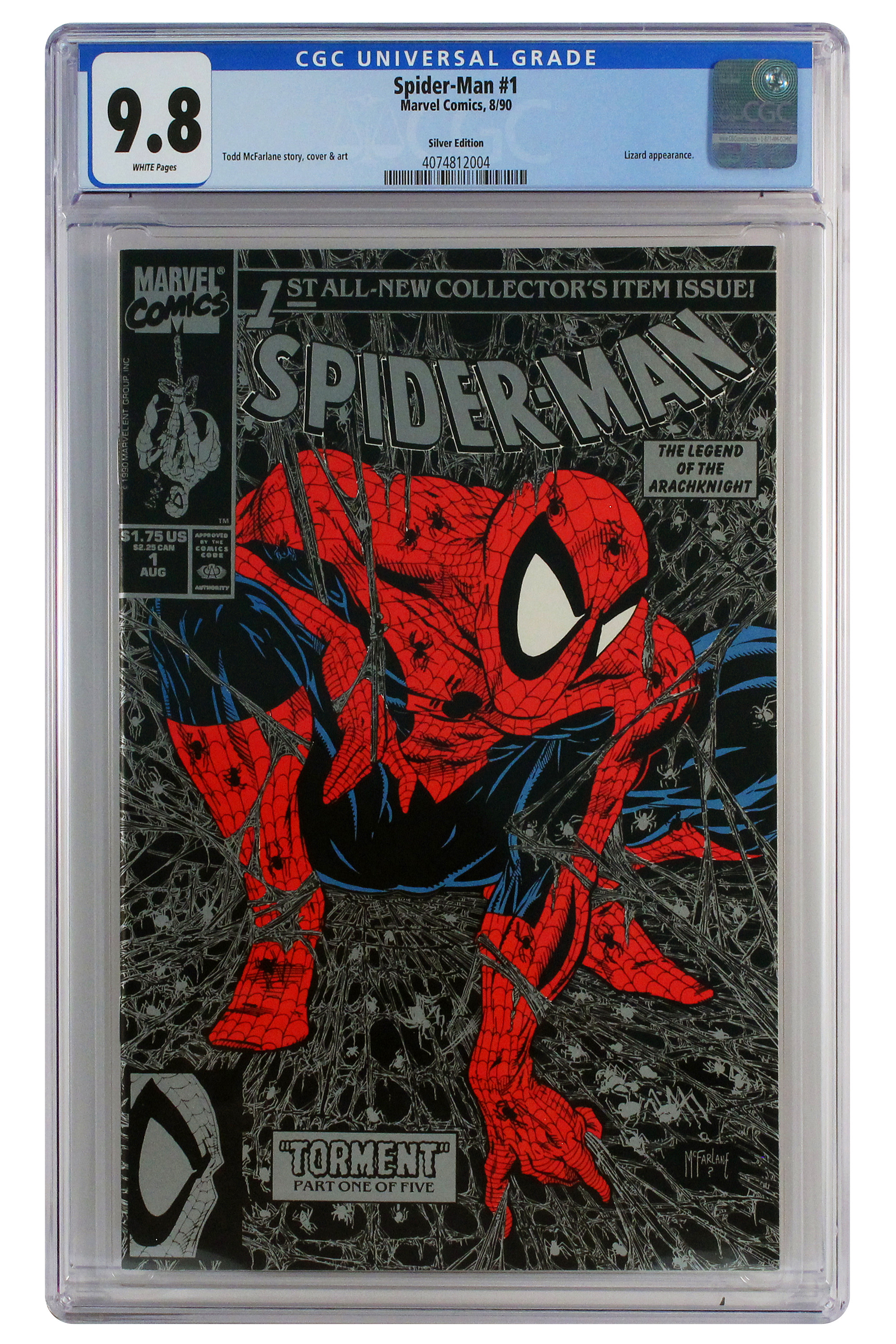 Spider-Man #1 Silver Edition