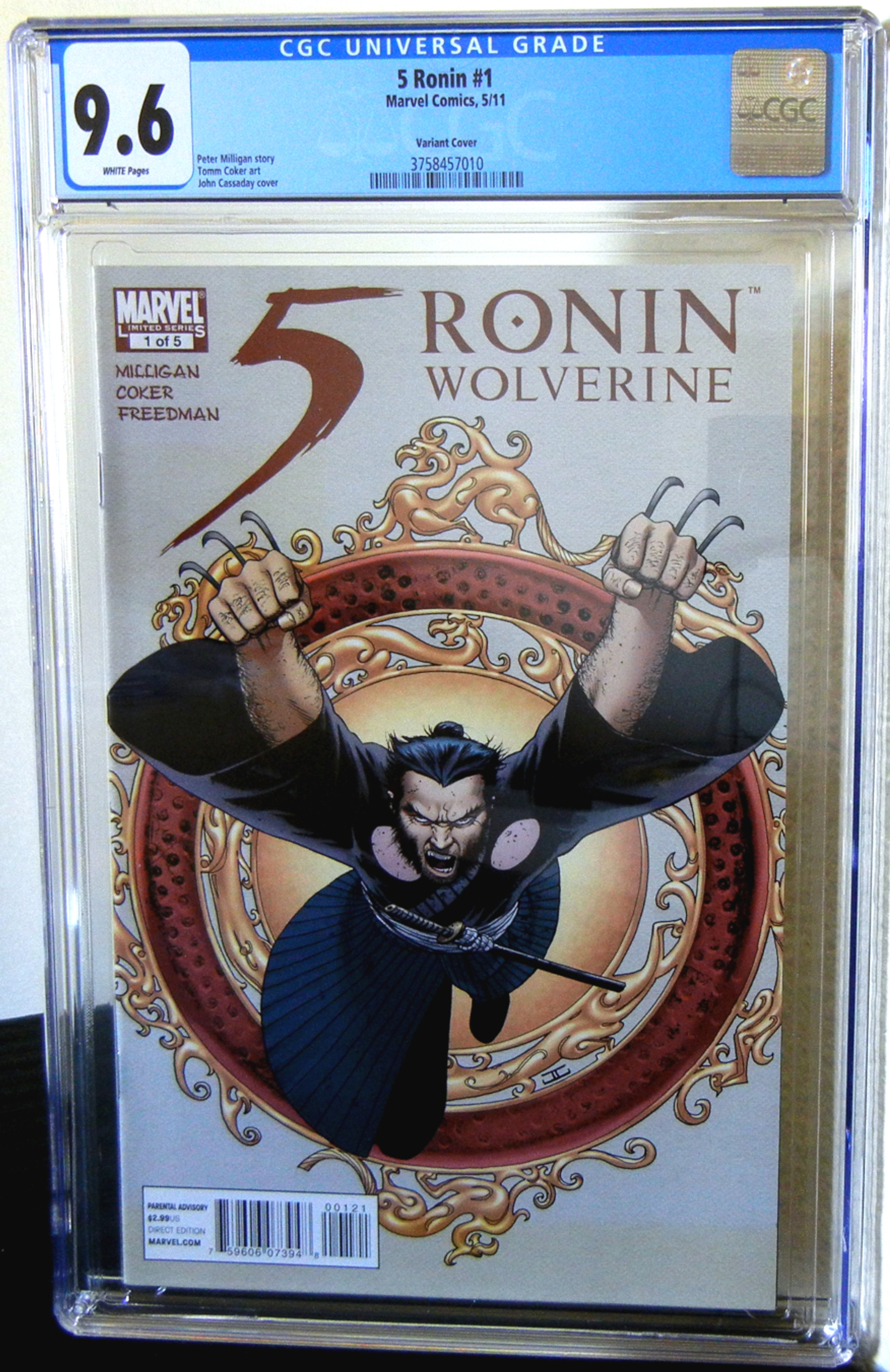 5 Ronin #1 Variant Cover