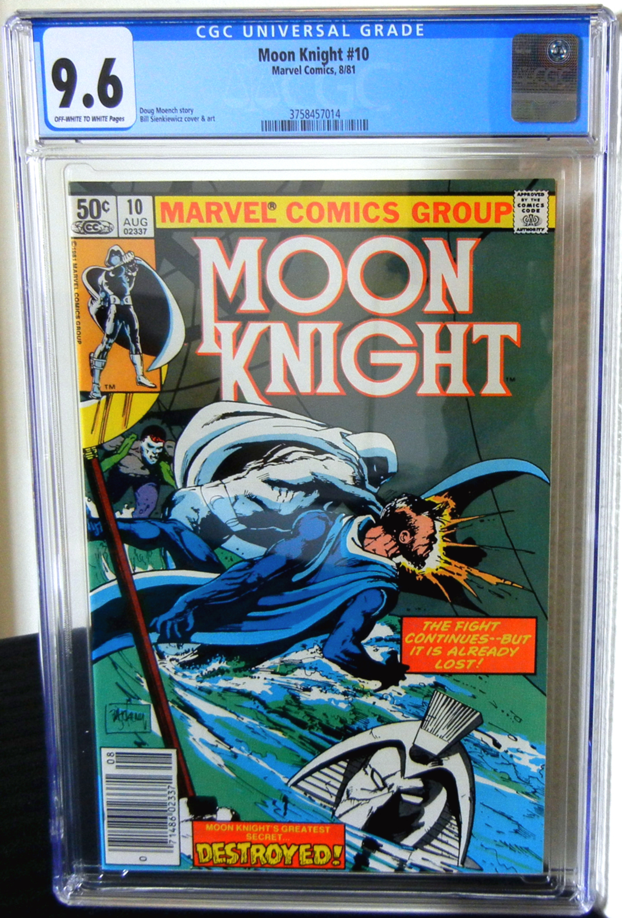 Moon Knight #10 Newsstand Edition