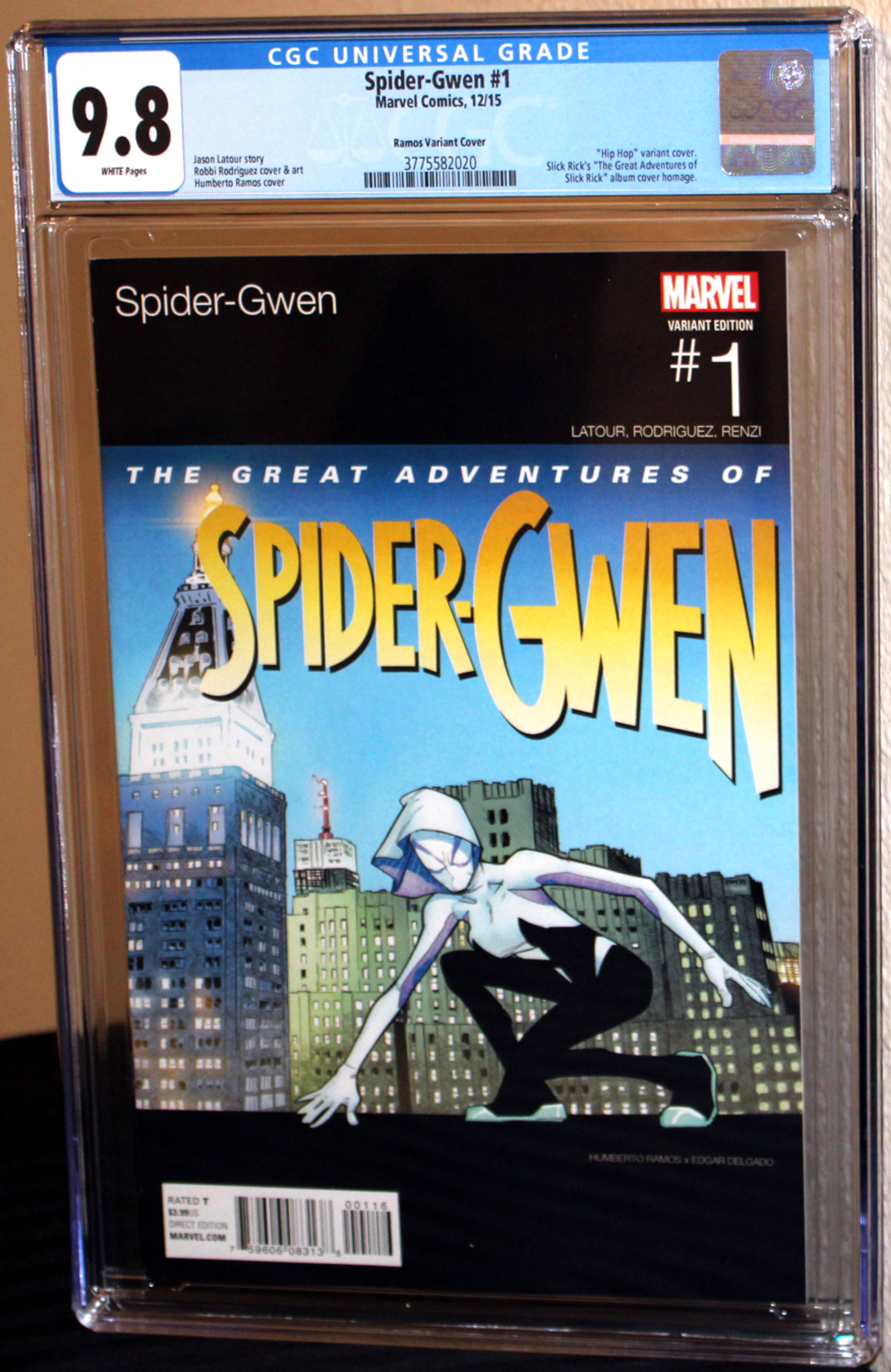 Spider-Gwen #1 Ramos "Hip Hop" Cover